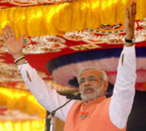 Gujarat Chief Minister Narendra Modi 